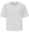 M198 Mantis Ladies Cropped Heavy T-Shirt White colour image